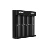Univerzálna 4-kanálová mikroprocesorová nabíjačka XTAR MiniMixer MX4 s automatickou detekciou chémie článkov a podporou pre 1,5V/3,7V Li-Ion, LiFePO4 a Ni-MH batérie.