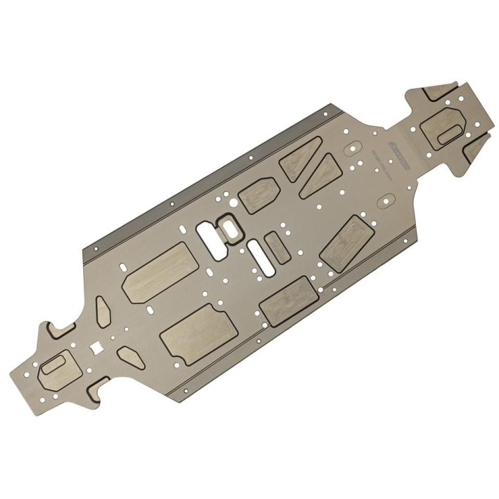 RC8B4.2 Plato podvozku FT, pohon předních kol, -4 mm