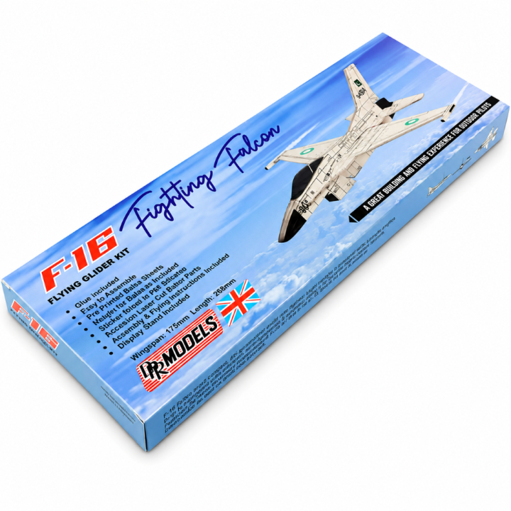 F-16 Fighting Falcon Glider Balsa Kit stavebnica | RCsvet