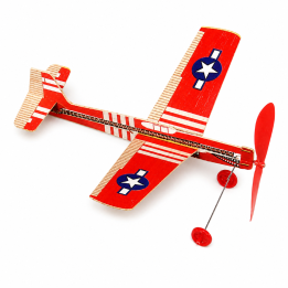 Mustang Free-Flight Rubber Powered Balsa kit stavebnica | RCsvet