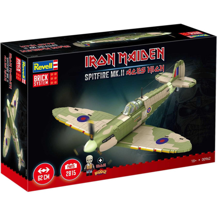 Brick System REVELL 00962 - Iron Maiden Spitfire MK.II Aces High (1:18)
