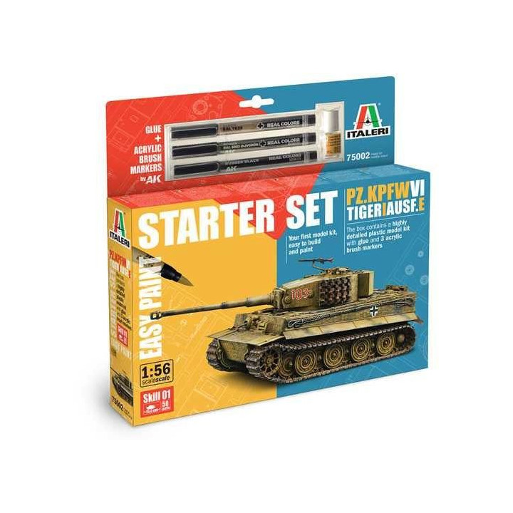 Model Set tank 75002 - Pz. Kpfw. VI Tiger I Ausf. E (1:56)