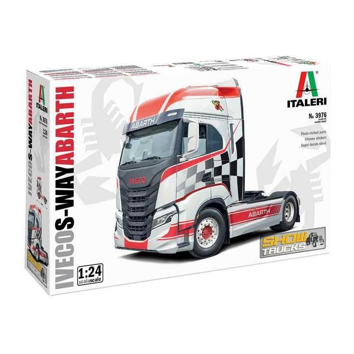 Model Kit truck 3976 - Iveco S-Way Abarth (Show Truck) (1:24)