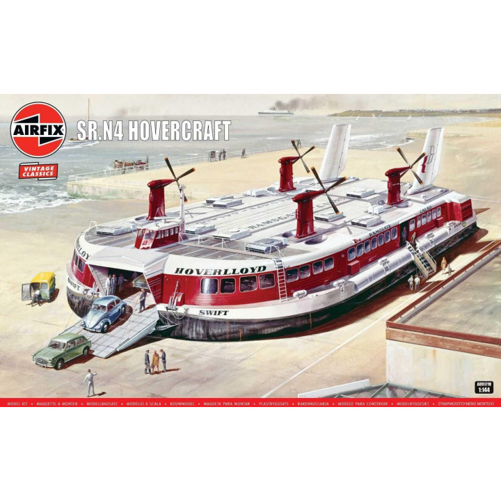 Classic Kit VINTAGE vznášedlo A09171V - SR.N4 Hovercraft (1:144)