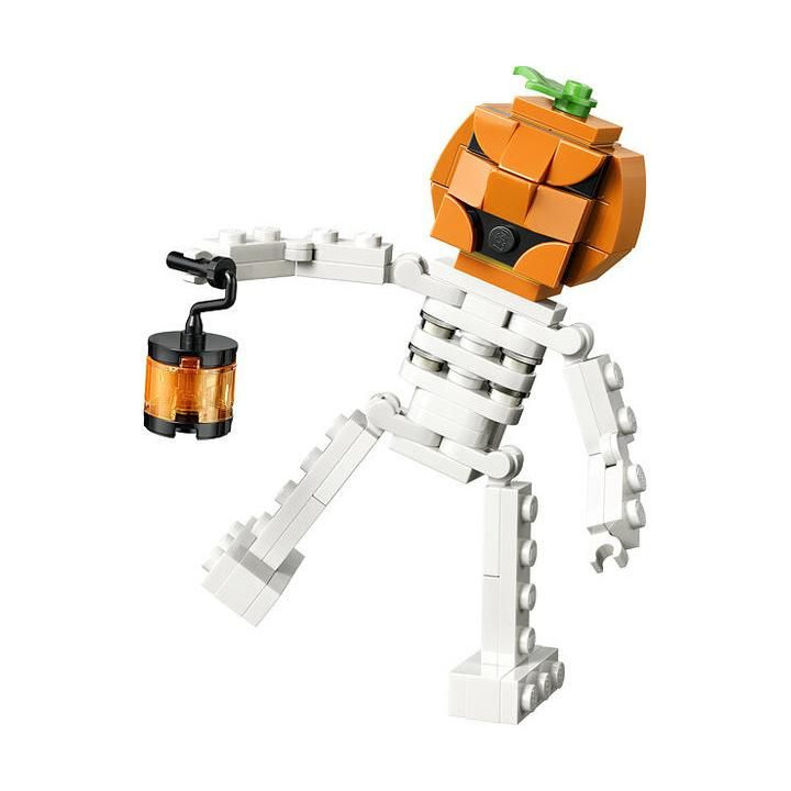 LEGO - Zábavný halloweenský kostlivec