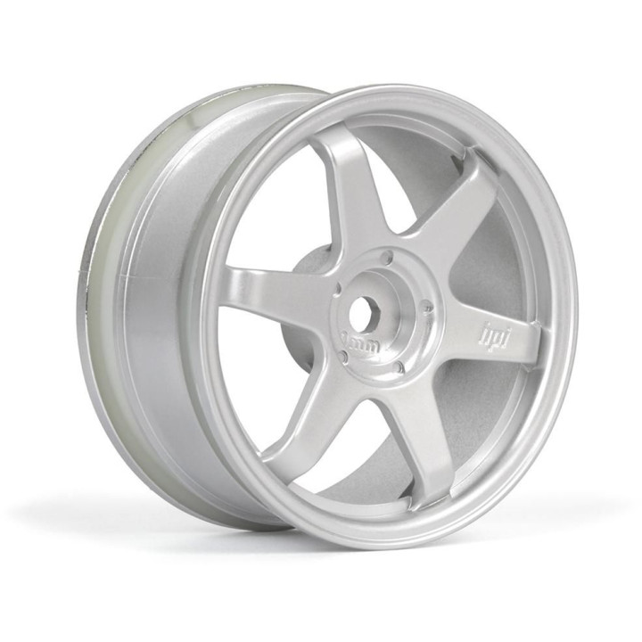 TE37 disky 26mm stříbrné (0mm offset) 2ks