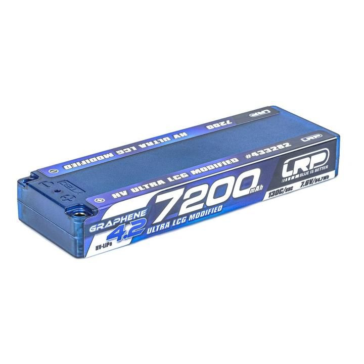 HV Ultra LCG Modified GRAPHENE-4.2 7200mAh Hardcase aku - 7.6V LiPo - 130C/65C