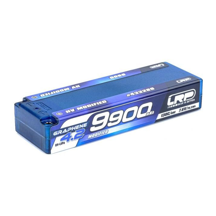 HV Ultra LCG Modified GRAPHENE-4.2 9900mAh Hardcase aku - 7.6V LiPo - 130C/65C