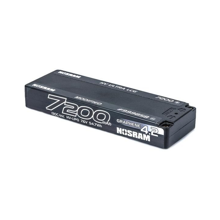 HV Ultra LCG Modified GRAPHENE-4.2 7200mAh Hardcase aku - 7.6V LiPo - 130C/65C