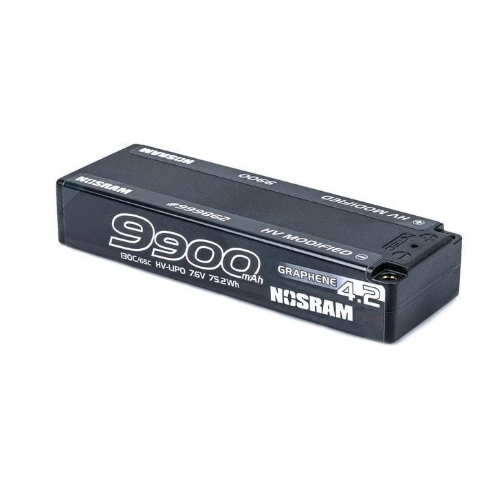 HV Ultra LCG Modified GRAPHENE-4.2 9900mAh Hardcase aku - 7.6V LiPo - 130C/65C