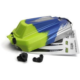 QByte XB 1/12 buggy lakovaná karoserie – fluorescenční zelená