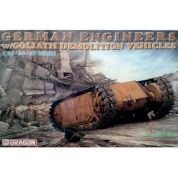 Model Kit military 6103 - GERM.ENG.W/GOLIATH (1:35)