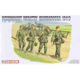 Model Kit figurky 6105 - WEHRMACHT INFANTRY (1:35)