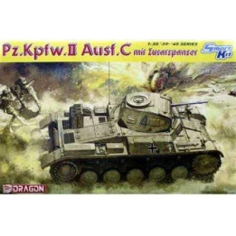 Model Kit tank 6432 - Pz.Kpfw.II Ausf.C w/ZUSATZPANZER (SMART KIT) (1:35)