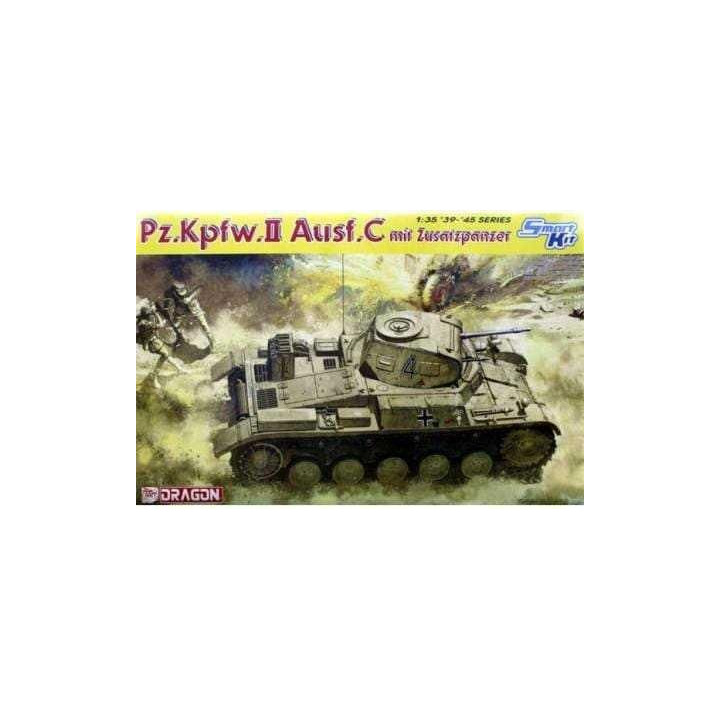 Model Kit tank 6432 - Pz.Kpfw.II Ausf.C w/ZUSATZPANZER (SMART KIT) (1:35)