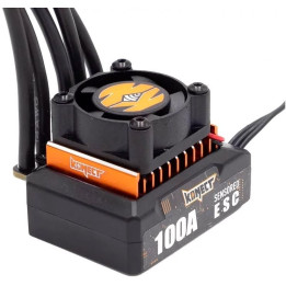 1/10 Konect Elite senzorový 100A 2S závodní regulátor s programovací kartou