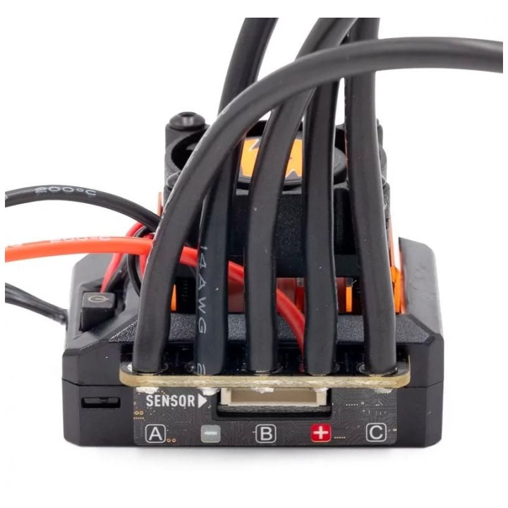 1/10 Konect Elite senzorový 100A 2S závodní regulátor s programovací kartou