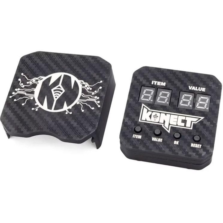 1/10 Konect Elite senzorový 100A 2S závodní regulátor s programovací kartou