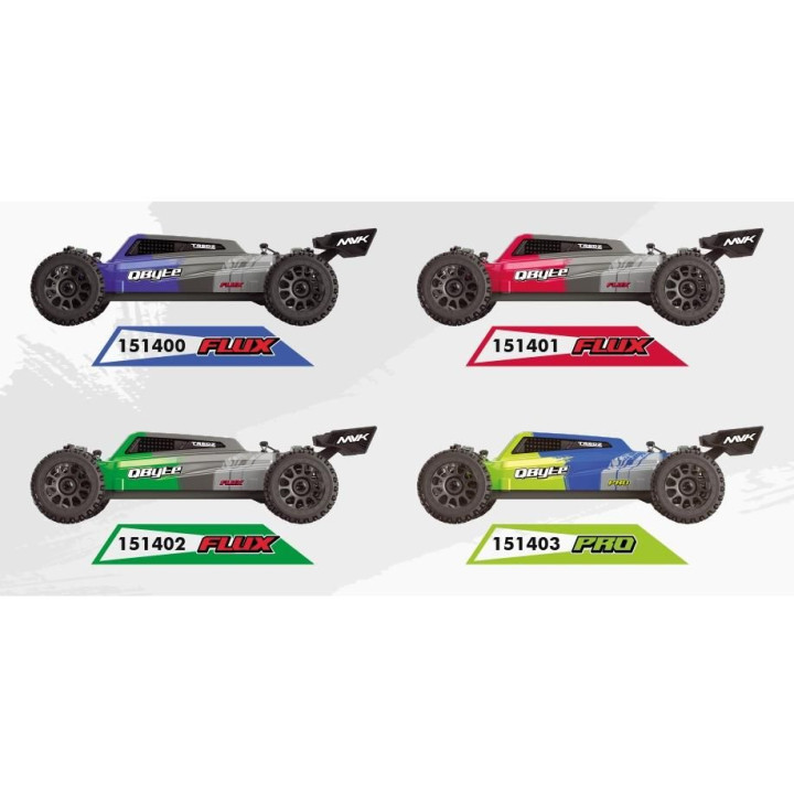 Buggy QByte XB Flux 1/12 – červená