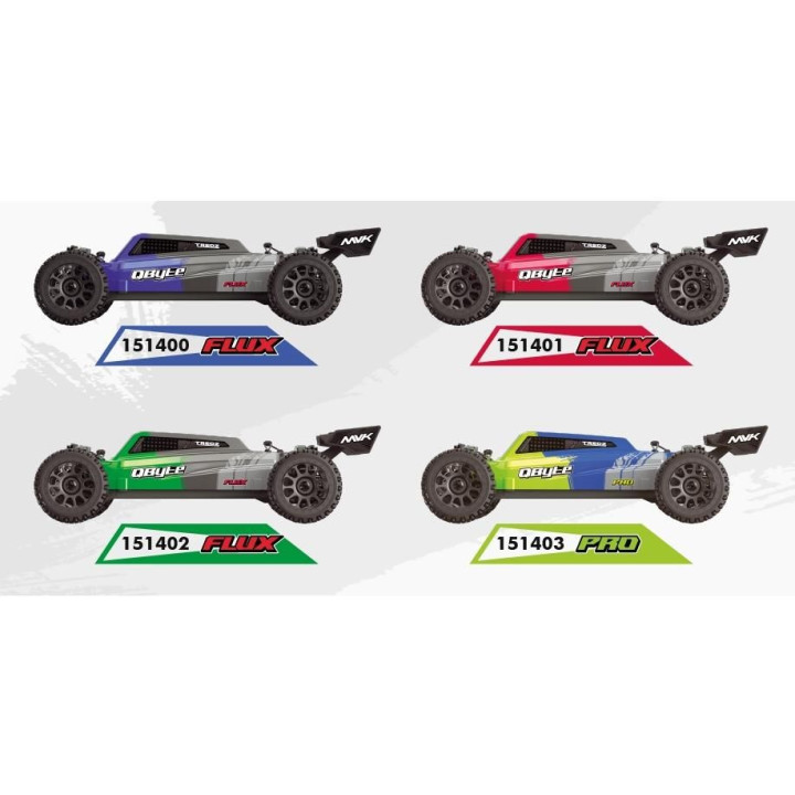 Buggy QByte XB Flux 1/12 – zelená