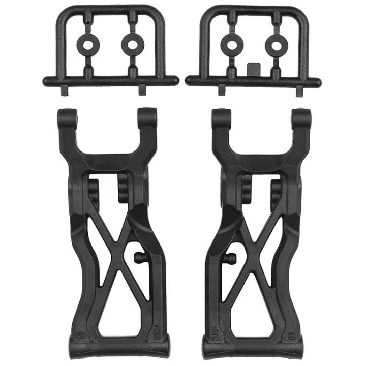 RC10B7 Zadní ramena zavěšení V2, 81mm