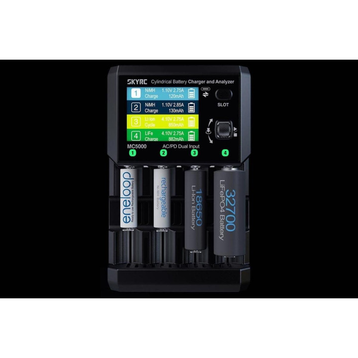 SKY RC MC5000 Nabíječ a analyzér cylindrických baterií
