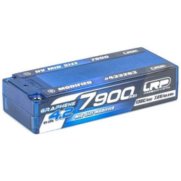 HV Mid Size Modified GRAPHENE-4.2 7900mAh Hardcase aku - 7.6V LiPo - 130C/65C