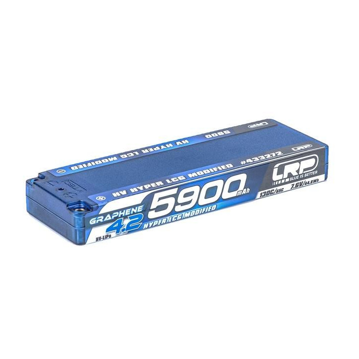 HV Hyper LCG Modified GRAPHENE-4.2 5900mAh Hardcase aku - 7.6V LiPo - 130C/65C
