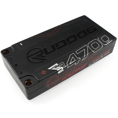 RUDDOG Racing RR2 4700mAh 150C/75C 7.6V 18,5mm LCG Short Stick Pack LiPo-HV akumulátor