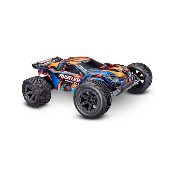 Traxxas Rustler 1:10 VX3 RTR oranžový