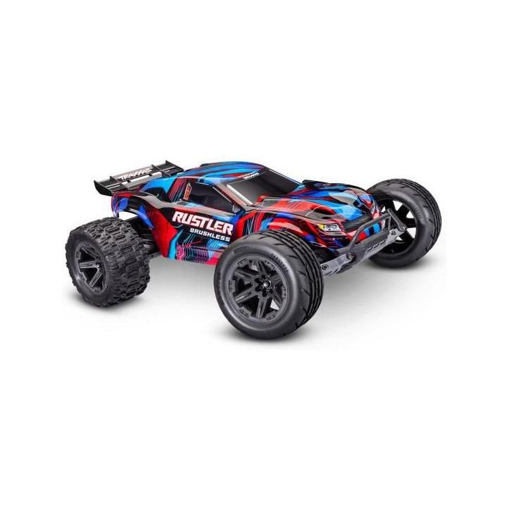 Traxxas Rustler 1:10 VX3 RTR červený