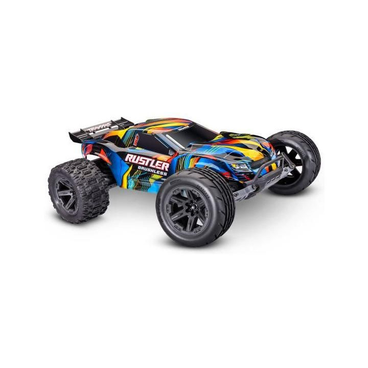 Traxxas Rustler 1:10 VX3 RTR žlutý
