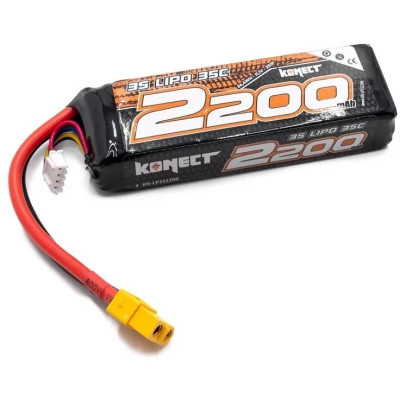 Lipo baterie Konect 2200mAh 11,1V 35C XT60
