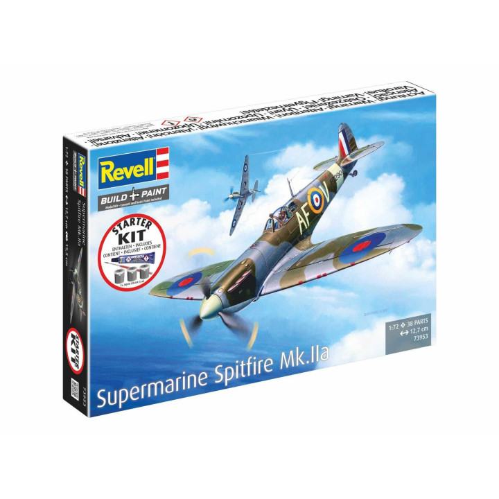 Starter Kit letadlo 73953 - Spitfire Mk.IIa (1:72)