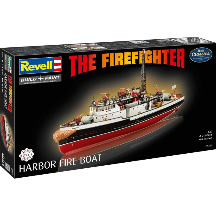 Plastic ModelKit loď 05197 - The Firefighter (1:87)