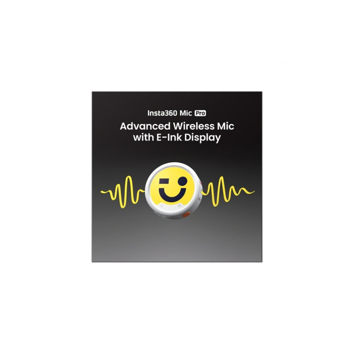 Insta360 Mic Pro Transmitter (Arctic White)