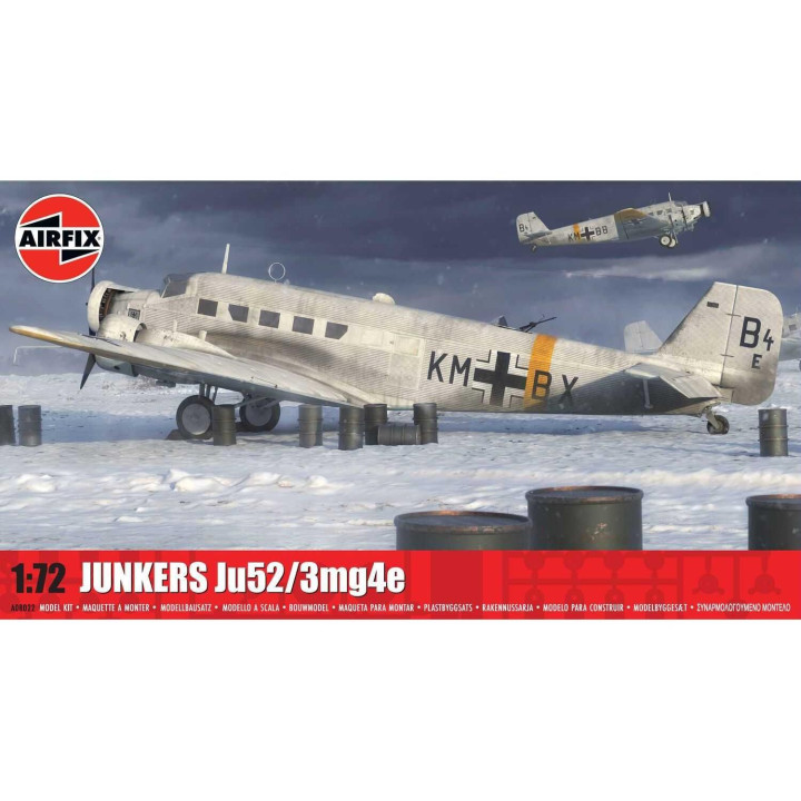 Classic Kit letadlo A08022 - Junkers Ju52/3mg4e (1:72)