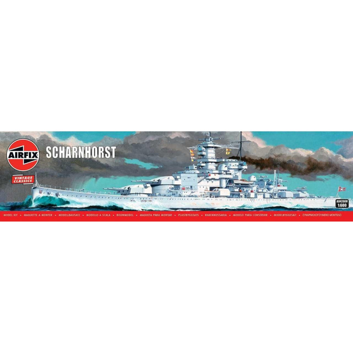 Classic Kit VINTAGE loď A04206V - Scharnhorst (1:600)