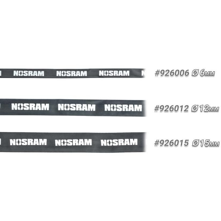 NOSRAM Smršťovací bužírka - průměr 12mm - délka 0,5m