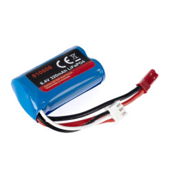 6,4V 320mAh LiFePo4 baterie s vyrovnávací nabíjecí zástrčkou