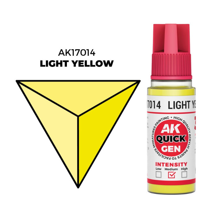 Light Yellow – Quick Gen Color 18 ml | RCsvet