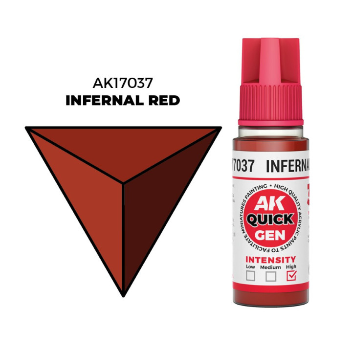 Infernal Red – Quick Gen Color 18 ml | RCsvet