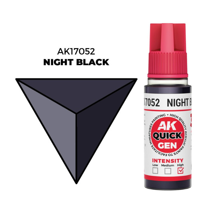 Night Black – Quick Gen Color 18 ml | RCsvet