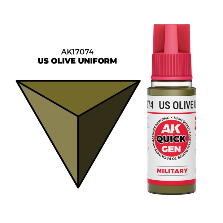 US Olive Uniform – Quick Gen Color 18 ml | RCsvet