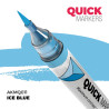 AK QUICK MARKER Ice Blue je kontrastný akrylový marker na rýchle maľovanie miniatúr. V jednej vrstve vytvára svetlý ľadovo modrý základ, prirodzené tiene a svetlejšie vyvýšené detaily.
Vyhotovenie: kontrastný akrylový marker so štetcovým hrotom