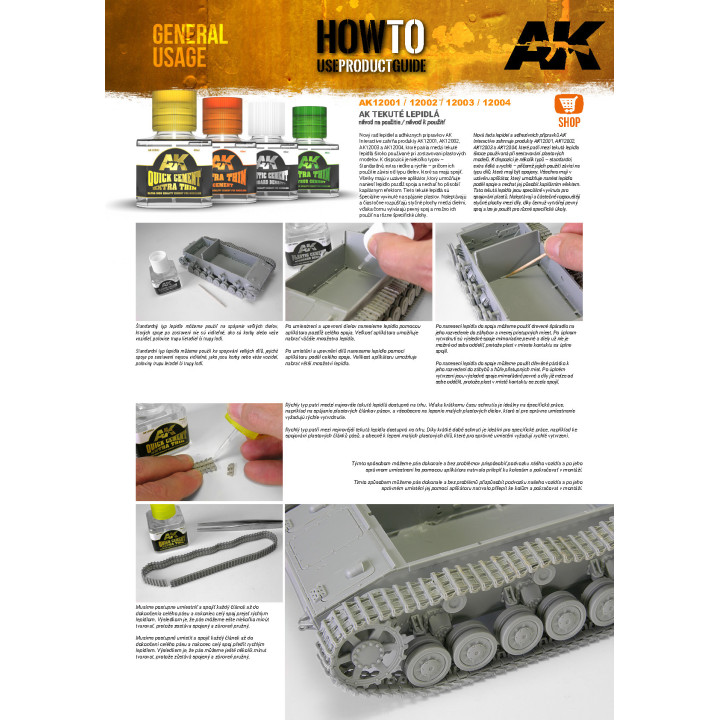 Extra Thin Cement Glue 40 ml – AK12002 | RCsvet