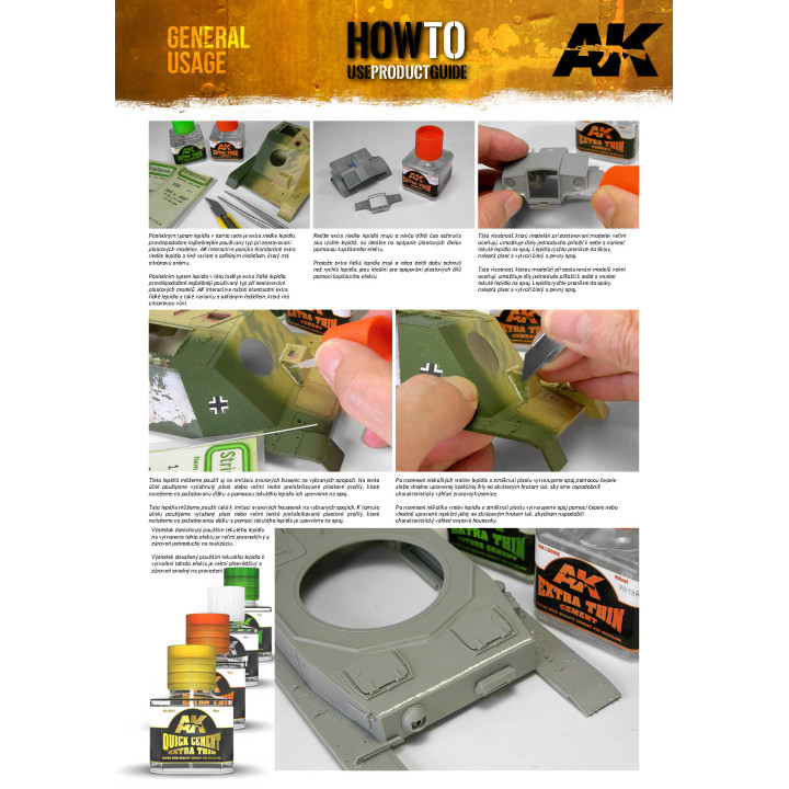 Extra Thin Cement Glue 40 ml – AK12002 | RCsvet