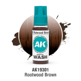 Rotwood Brown – Acrylic Wash 18 ml AK19301 | RCsvet