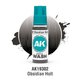 Obsidian Holt Wash – Acrylic Wash 18 ml AK19302 | RCsvet
