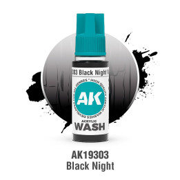 Black Night Wash – Acrylic Wash 18 ml AK19303 | RCsvet